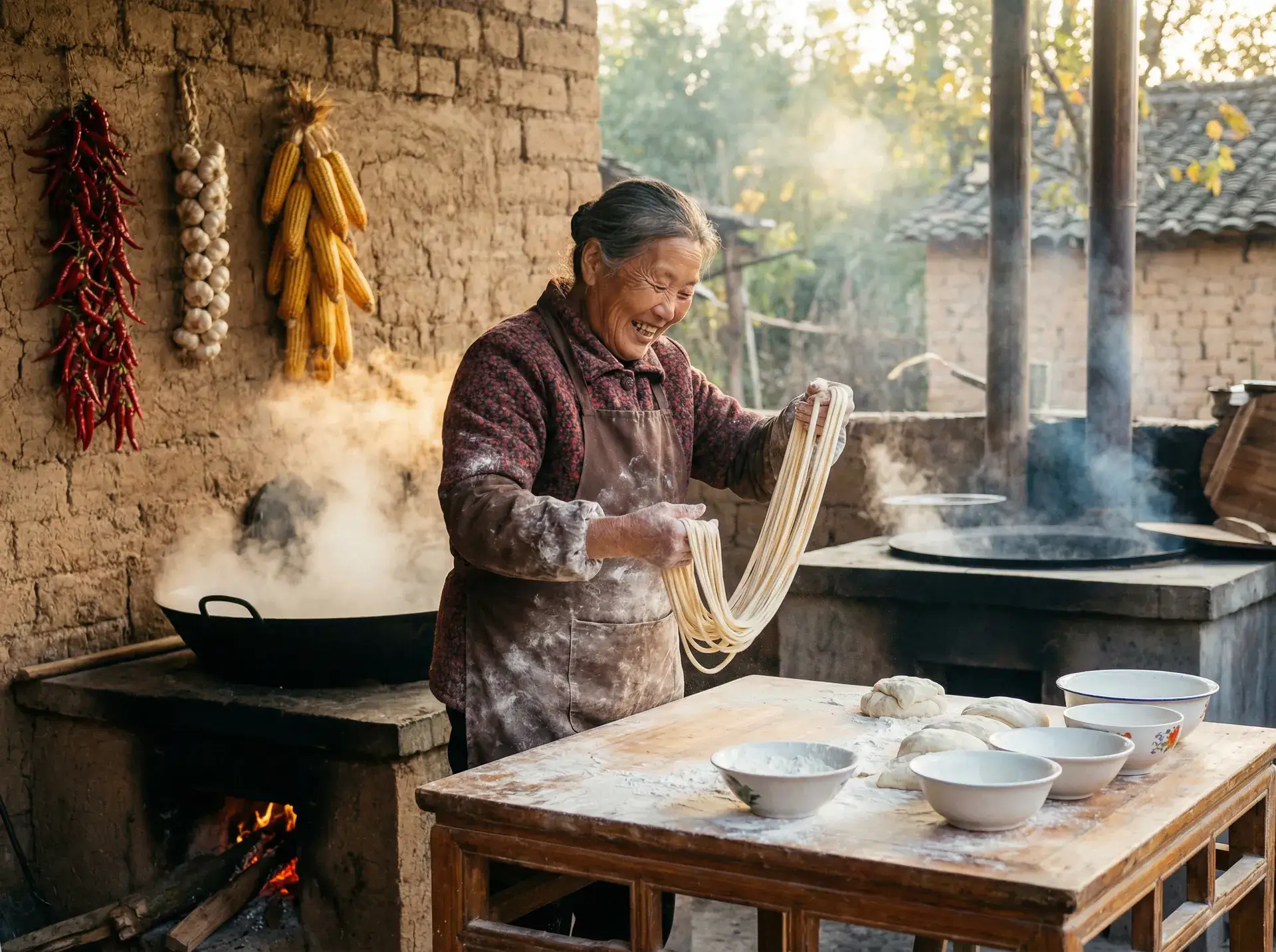 农家大嫂手擀面 - 这是三里屯 乡村美食